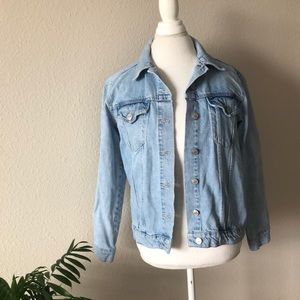 Topshop moto denim jacket